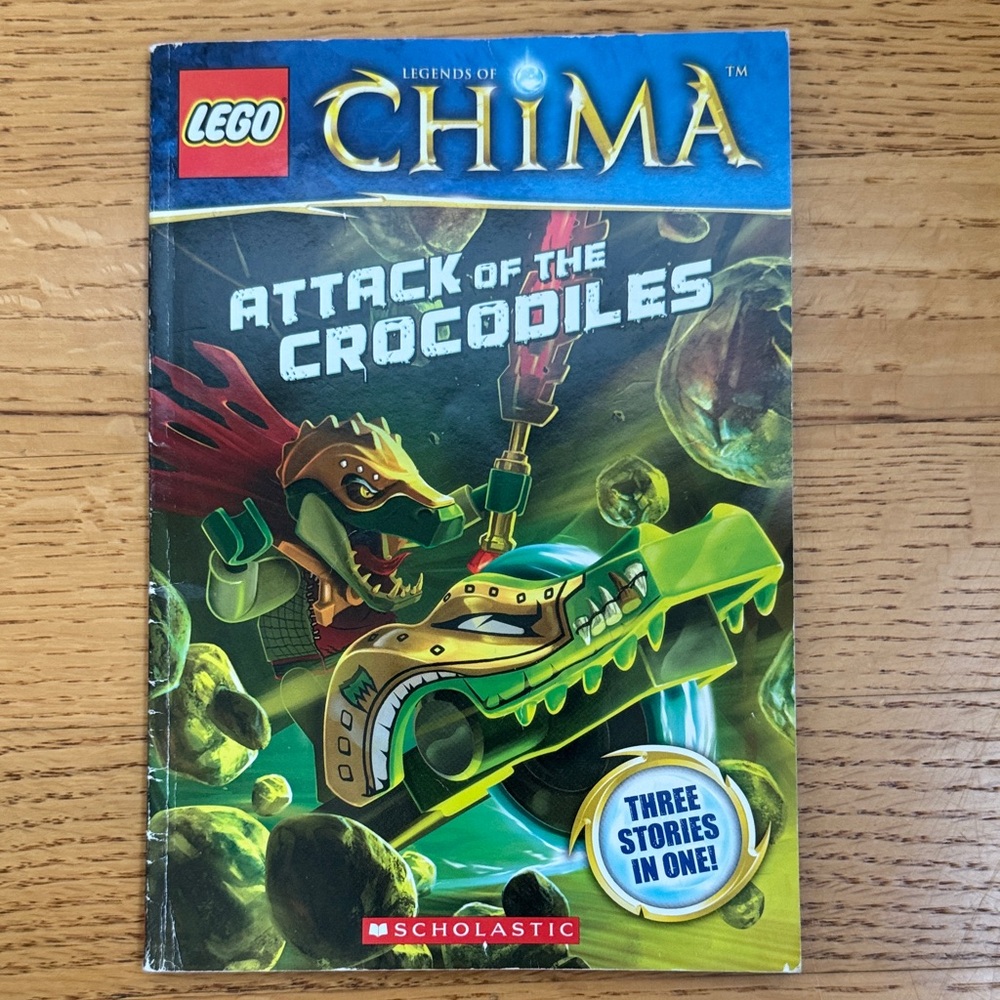 Scholastic LEGO Legends of Chima Book - Green and Red